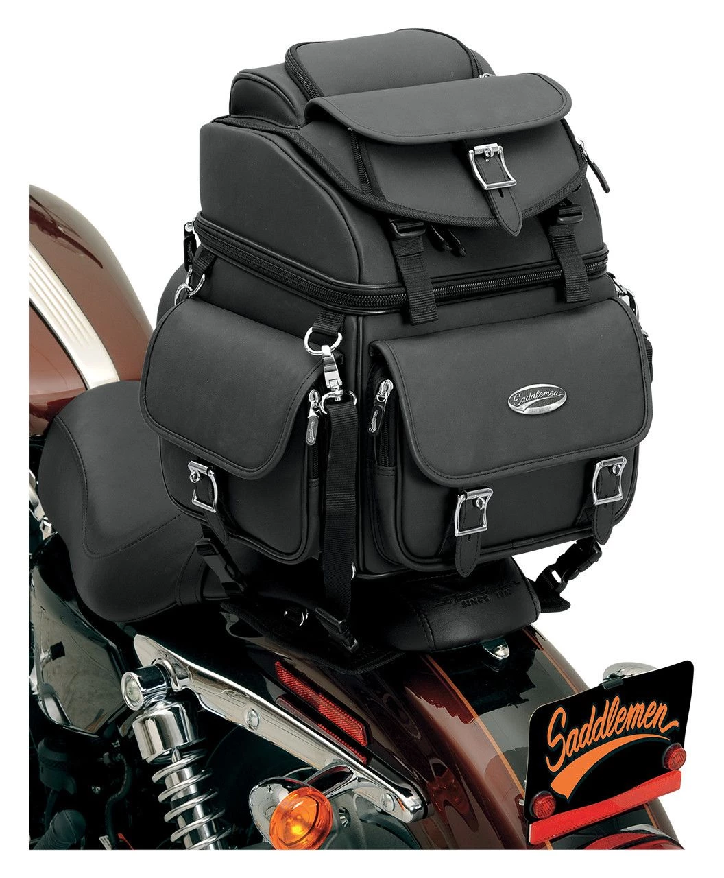 Saddlemen BR1800EX Sissy Bar Bag 3 Saddlemen BR1800EX Sissy Bar Bag - Image 3