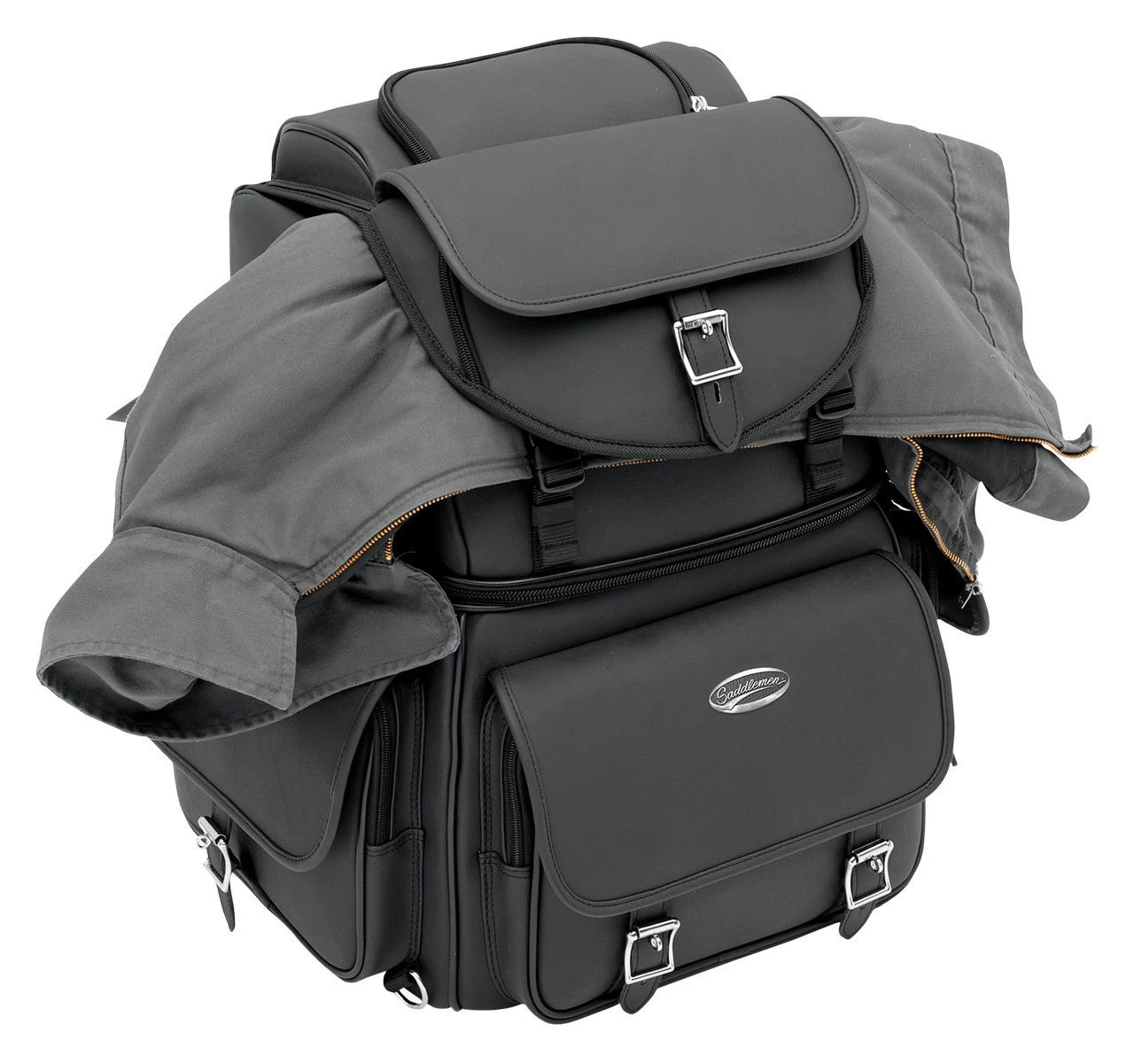 Saddlemen BR3400EX Combination Sissy Bar Bag 3 Saddlemen BR3400EX Combination Sissy Bar Bag - Image 3