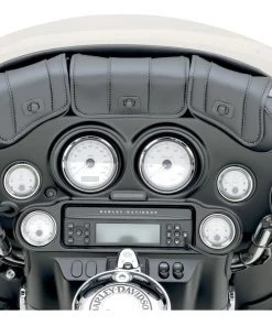 Saddlemen Cruis'n' Deluxe 3-Pocket Windshield Bag For Harley Touring 1996-2013