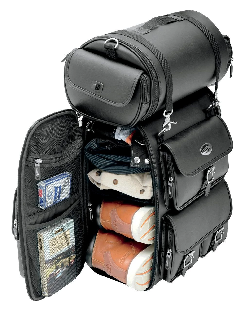 Saddlemen EX2200 Deluxe Express Sissy Bar Bag 3 Saddlemen EX2200 Deluxe Express Sissy Bar Bag - Image 3