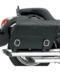 Saddlemen Highwayman Flame Tattoo Saddlebags