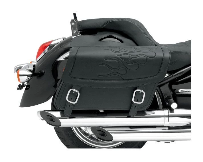 Saddlemen Highwayman Flame Tattoo Saddlebags 1 Saddlemen Highwayman Flame Tattoo Saddlebags