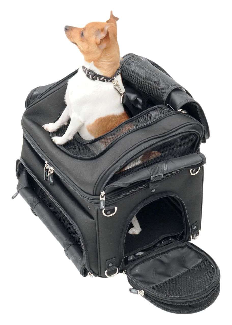 Saddlemen PC3200C Convertible Pet Voyager Carrier 3 Saddlemen PC3200C Convertible Pet Voyager Carrier - Image 3