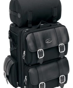 Saddlemen S3200DE Deluxe Expandable Sissy Bar Bag