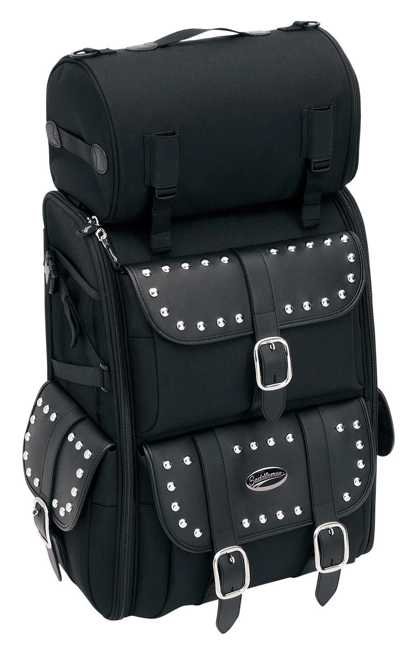 Saddlemen S3500 Deluxe Sissy Bar Bags 2 Saddlemen S3500 Deluxe Sissy Bar Bags - Image 2