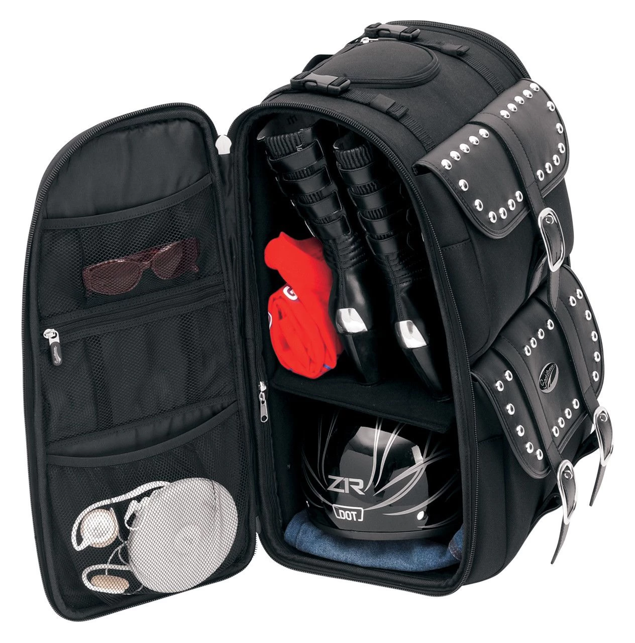 Saddlemen S3500 Deluxe Sissy Bar Bags 3 Saddlemen S3500 Deluxe Sissy Bar Bags - Image 3