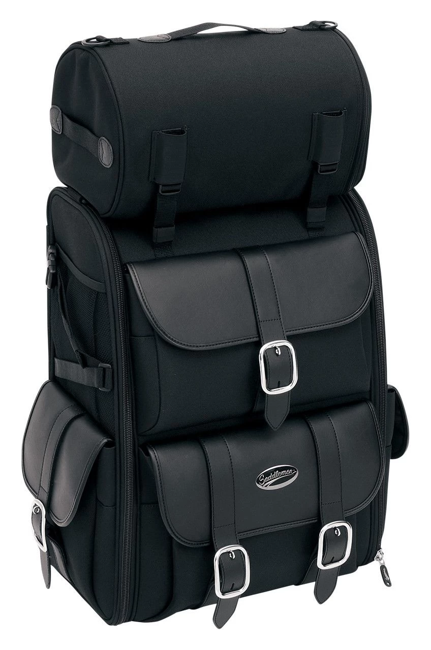 Saddlemen S3500 Deluxe Sissy Bar Bags 1 Saddlemen S3500 Deluxe Sissy Bar Bags