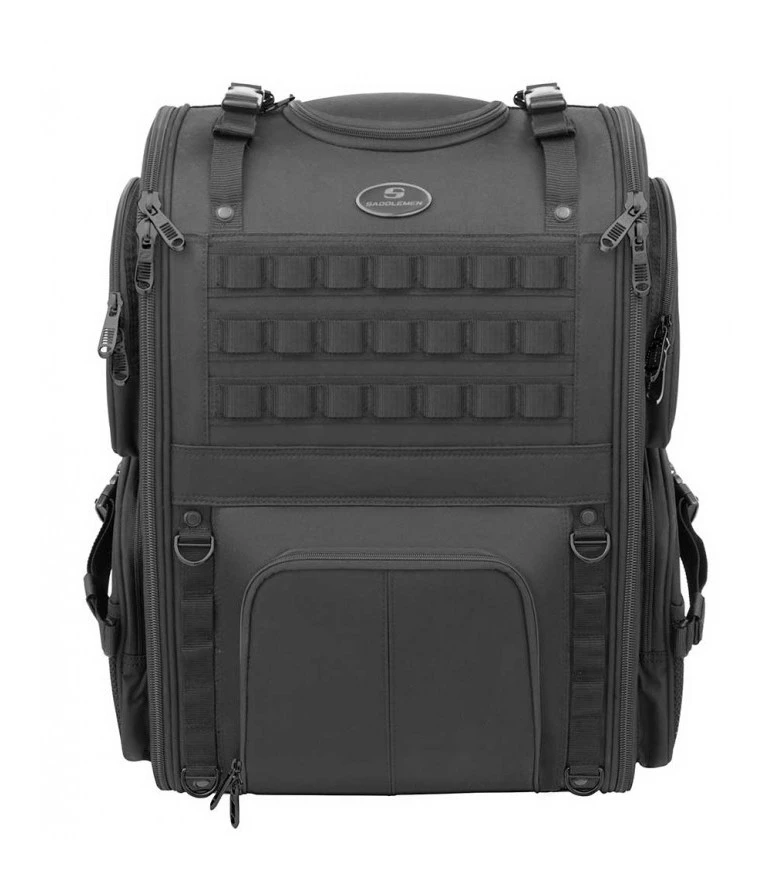 Saddlemen S3500 Tactical Deluxe Sissy Bar Bag 2 Saddlemen S3500 Tactical Deluxe Sissy Bar Bag - Image 2