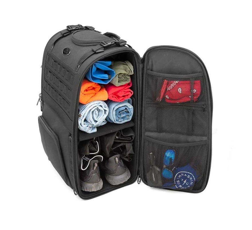 Saddlemen S3500 Tactical Deluxe Sissy Bar Bag 5 Saddlemen S3500 Tactical Deluxe Sissy Bar Bag - Image 5