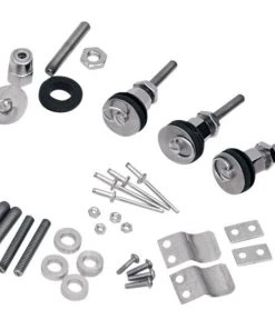 Saddlemen S4 Quick Disconnect Docking Post & Fastener Kit For Harley