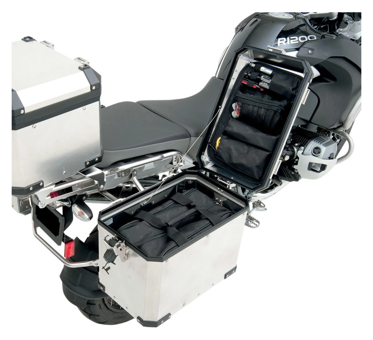 Saddlemen Saddlebag Lid Organizer BMW R1200GS 2004-2014 4 Saddlemen Saddlebag Lid Organizer BMW R1200GS 2004-2014 - Image 4