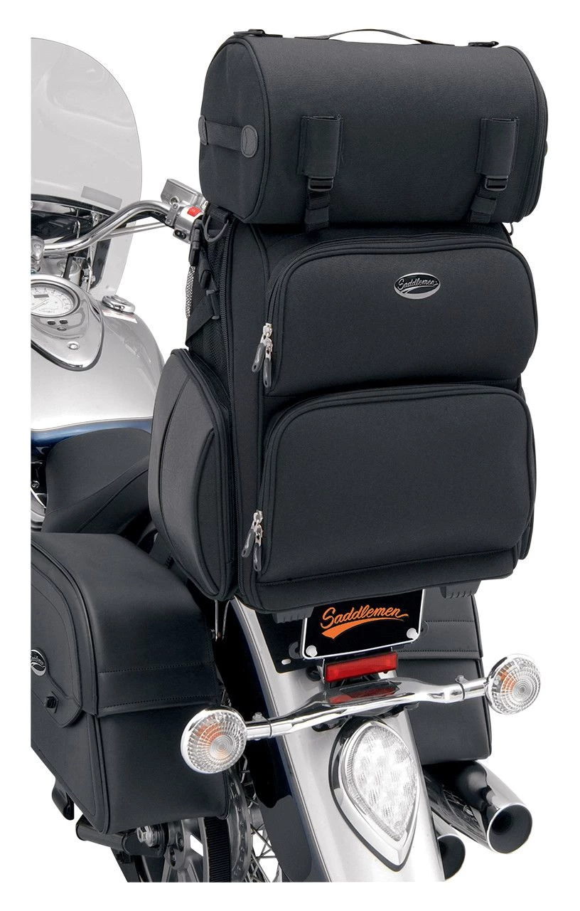 Saddlemen SDP2600 Roller Sissy Bar Bag 2 Saddlemen SDP2600 Roller Sissy Bar Bag - Image 2