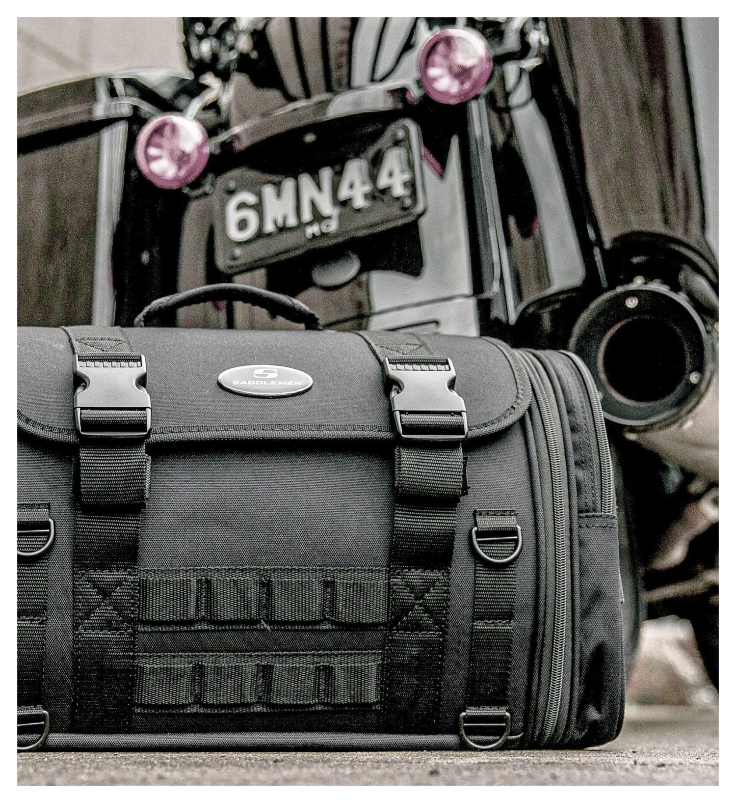 Saddlemen TR2300DE Tactical Deluxe Rack Bag 2 Saddlemen TR2300DE Tactical Deluxe Rack Bag - Image 2