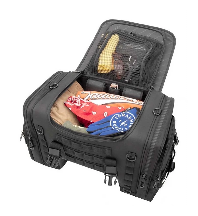 Saddlemen TS3200DE Tactical Deluxe Cruiser Tail Bag 6 Saddlemen TS3200DE Tactical Deluxe Cruiser Tail Bag - Image 6
