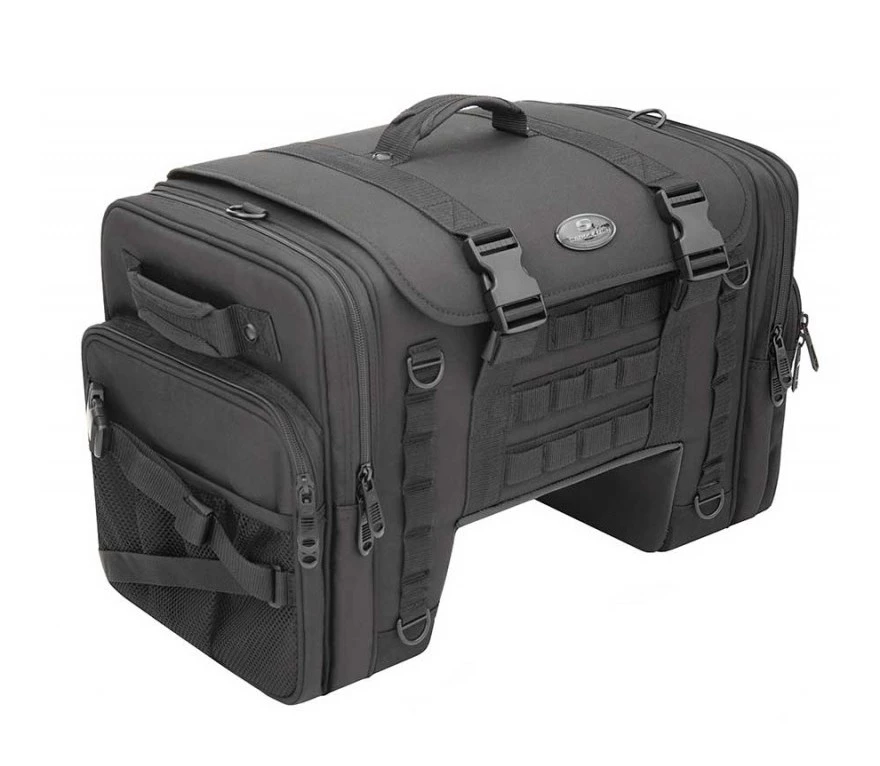 Saddlemen TS3200DE Tactical Deluxe Cruiser Tail Bag 1 Saddlemen TS3200DE Tactical Deluxe Cruiser Tail Bag
